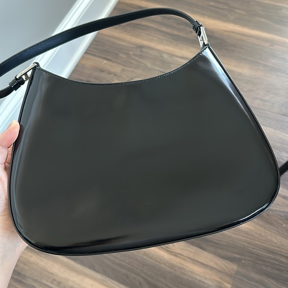 Prada Cleo Brushed Leather Shoulder Bag - Picture 6 of 12